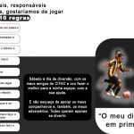 10 regras que gostaríamos de jogar, sempre