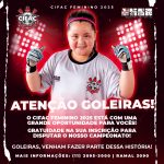 CIFAC Feminino - Goleiras Grátis