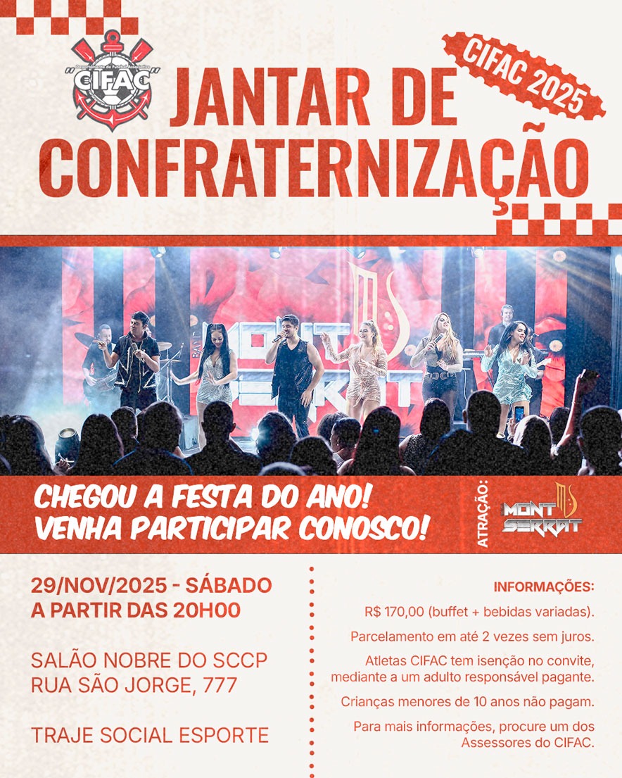 Jantar de Confraternização - CIFAC 2025